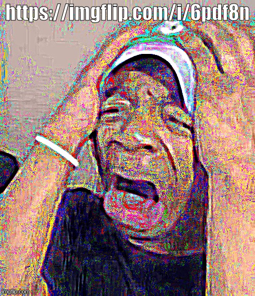 deepfried cry | https://imgflip.com/i/6pdf8n | image tagged in deepfried cry | made w/ Imgflip meme maker