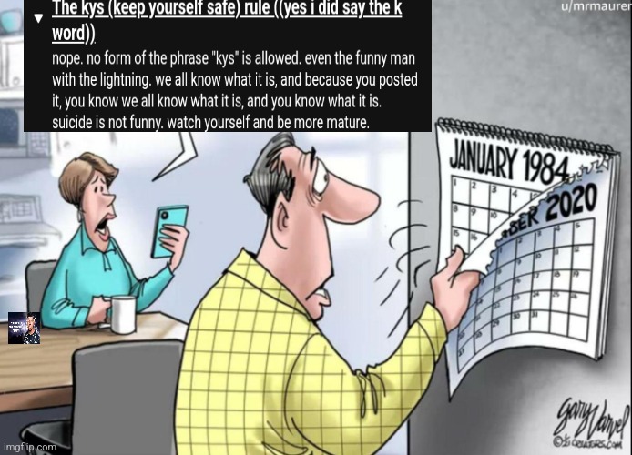 1984 Calendar | image tagged in 1984 calendar | made w/ Imgflip meme maker