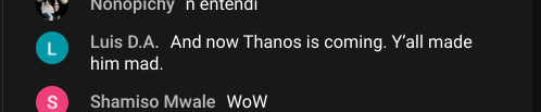 they made thanos mad Blank Meme Template