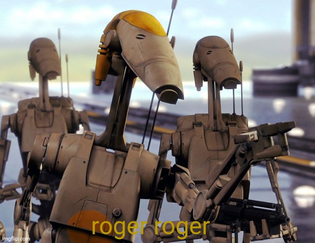 Roger Roger | roger roger | image tagged in roger roger | made w/ Imgflip meme maker