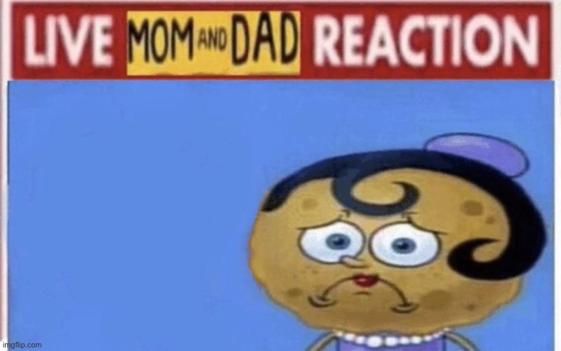 High Quality Live mom and dad reaction Blank Meme Template