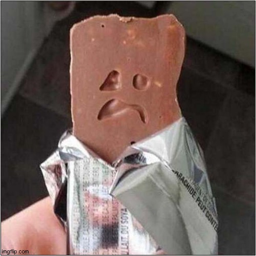 Please Don't Eat Me ! | image tagged in don't eat me,chocolate | made w/ Imgflip meme maker