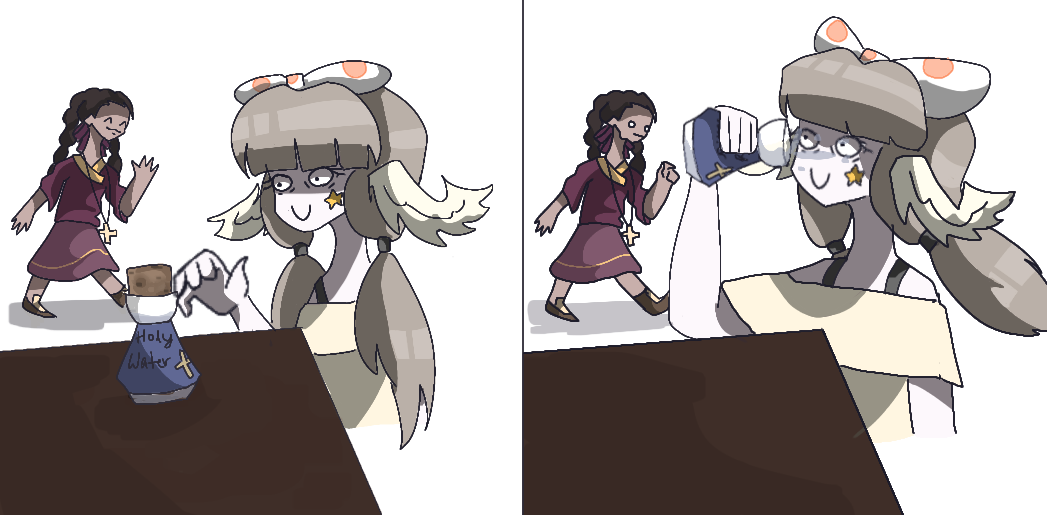 holy water Quandria Blank Meme Template