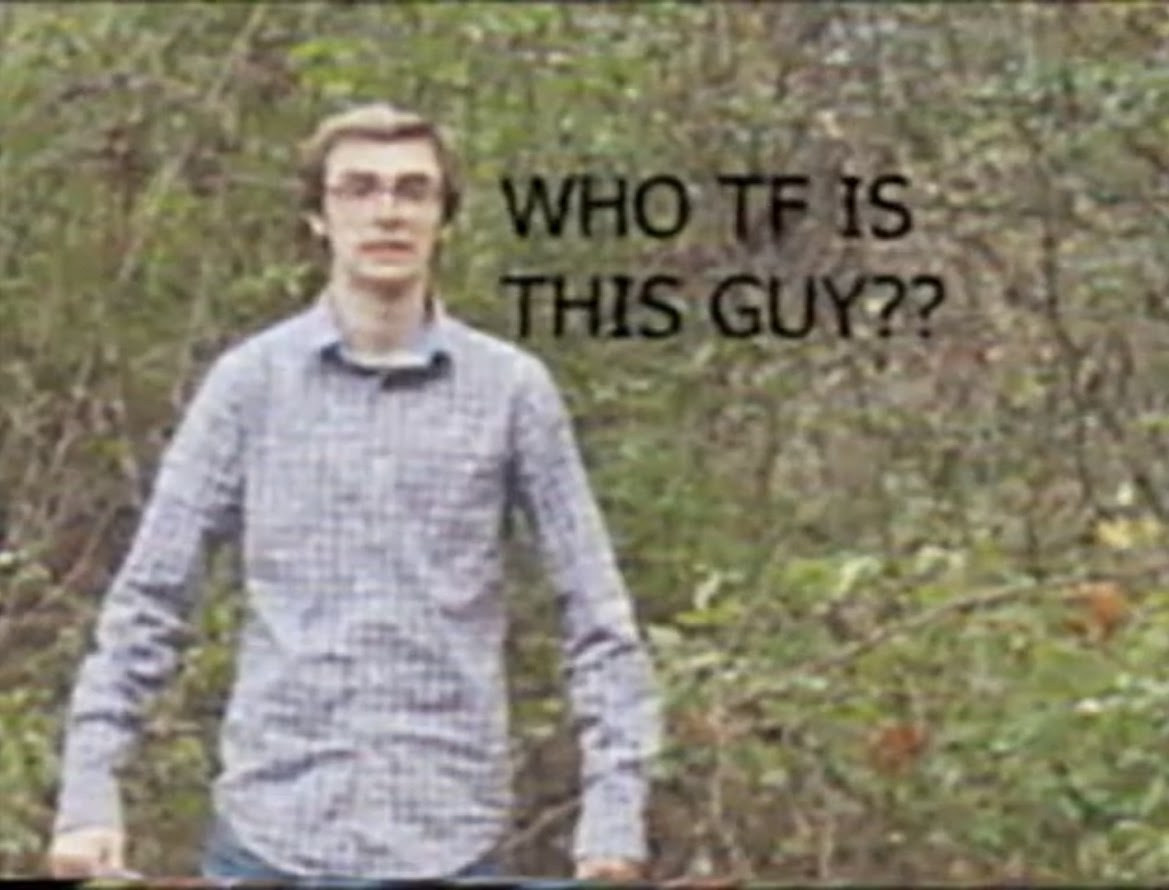 High Quality who tf is this guy? Blank Meme Template