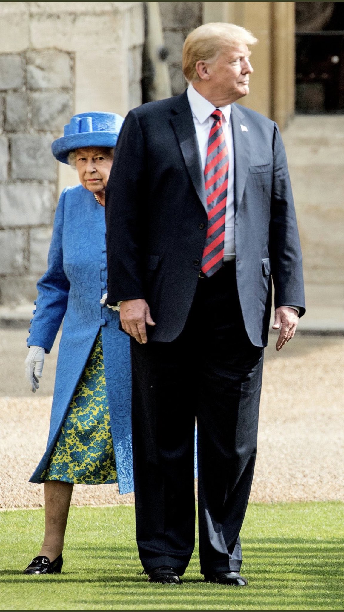 High Quality The Don and the Queen Blank Meme Template