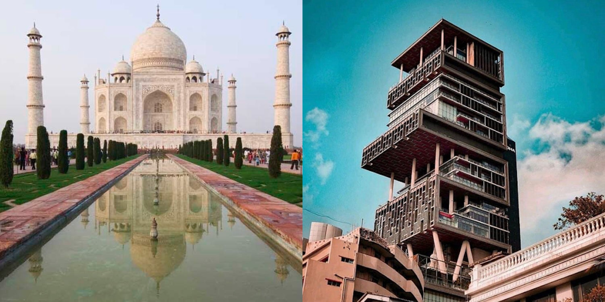 High Quality India Then & Now Blank Meme Template