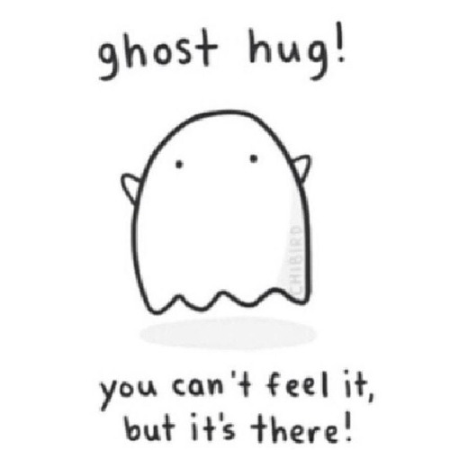 High Quality ghost hug! Blank Meme Template