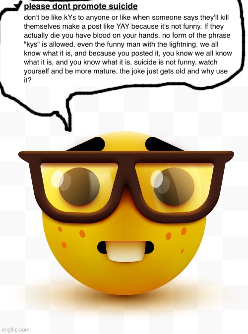 image tagged in nerd emoji | made w/ Imgflip meme maker