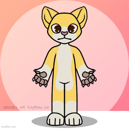 Logan the scaredy-dog in picrew because I can't draw dog furries | made w/ Imgflip meme maker