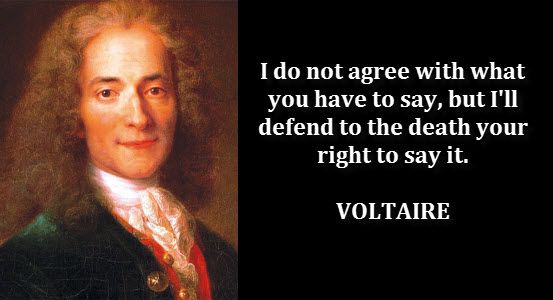 High Quality Voltaire quote Defend to the death Blank Meme Template