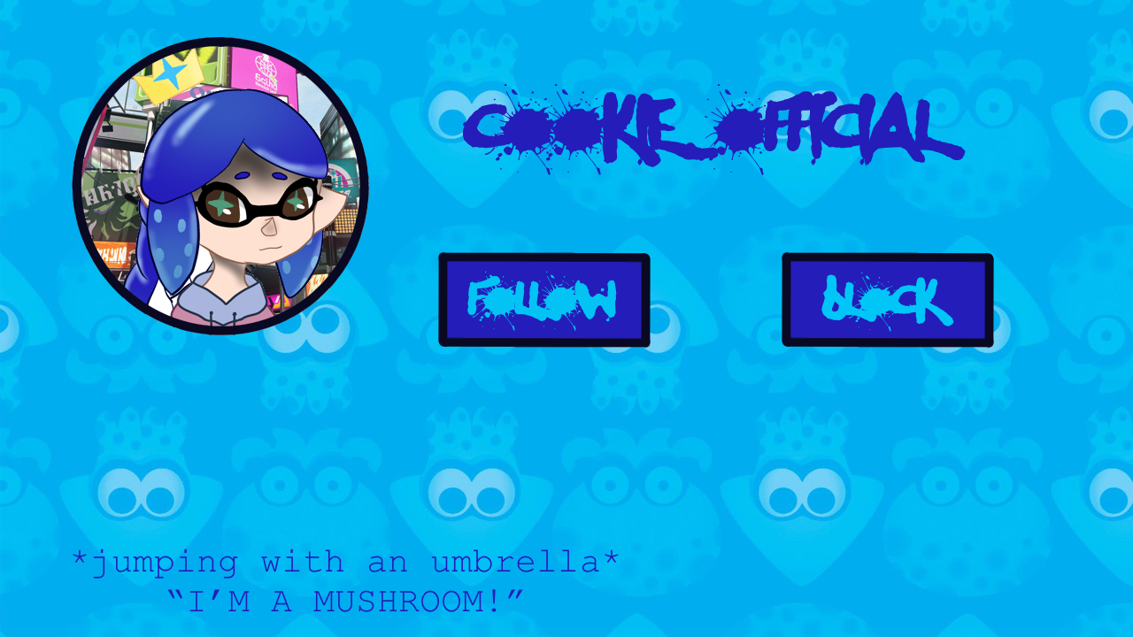 High Quality Cookie_Official’s announcement Template V5 Blank Meme Template