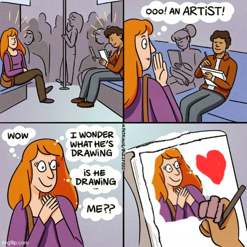 yes he is | image tagged in is he drawing me | made w/ Imgflip meme maker