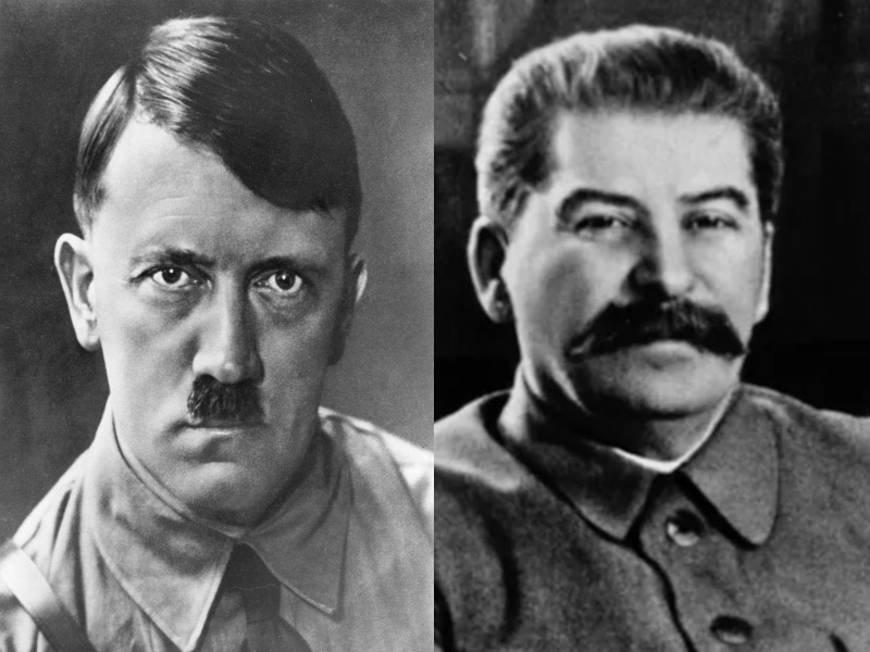Hitler-Stalin Blank Meme Template