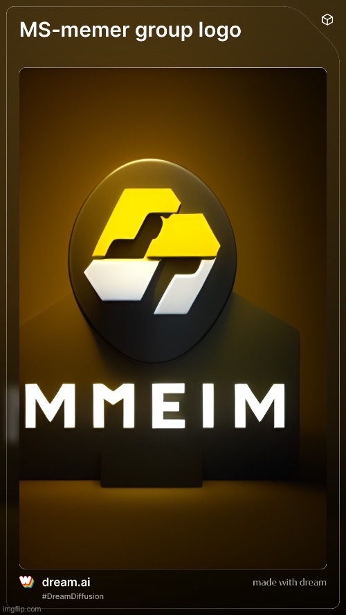new MSMG logo I guess | made w/ Imgflip meme maker