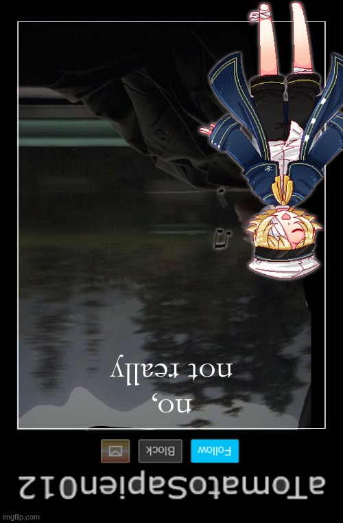 to the post below | made w/ Imgflip meme maker