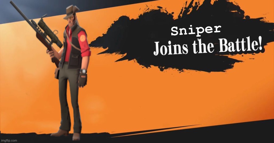Crossover real | Sniper | image tagged in smash bros | made w/ Imgflip meme maker