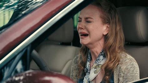 Crying woman in the car Blank Meme Template