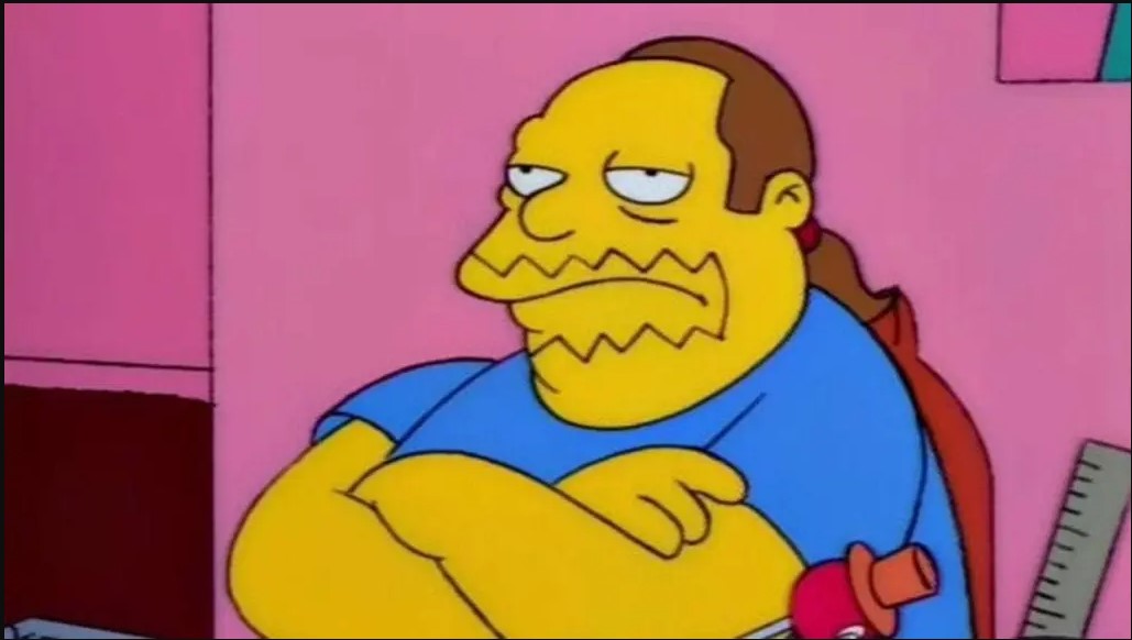 Comic book guy Blank Meme Template