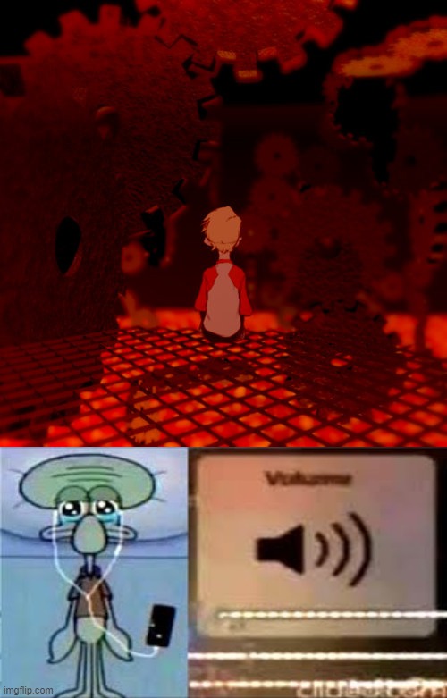 Candles and Clockwork (Alpha Version) | image tagged in squidward crying listening to music | made w/ Imgflip meme maker