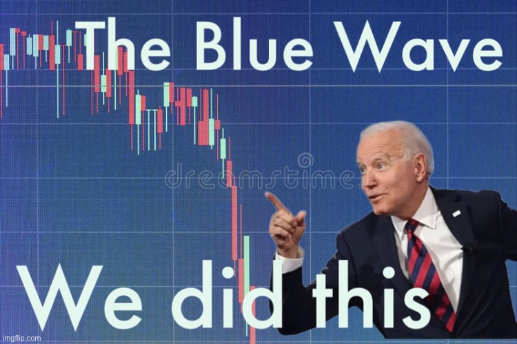 The bluE wave | image tagged in memes | made w/ Imgflip meme maker