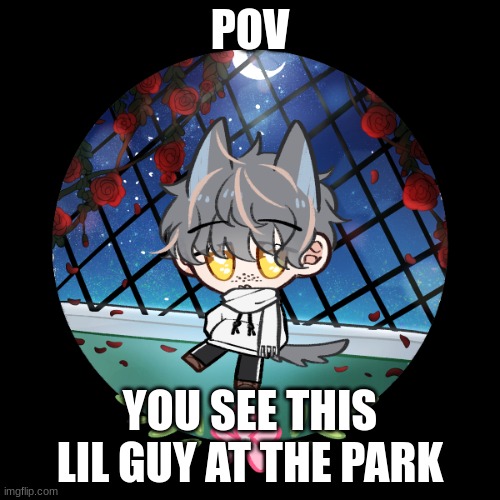 Any rp :p|No joke ocs|No military ocs|More in tags | POV; YOU SEE THIS LIL GUY AT THE PARK | image tagged in no erp,if romance straight female needed,pokemon ocs not needed | made w/ Imgflip meme maker