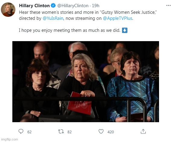 No justice | image tagged in hillary clinton,rape,bill clinton | made w/ Imgflip meme maker