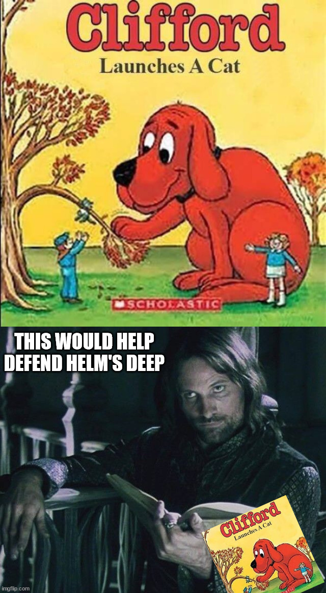 THIS WOULD HELP DEFEND HELM'S DEEP | image tagged in aragorn reading,fake | made w/ Imgflip meme maker