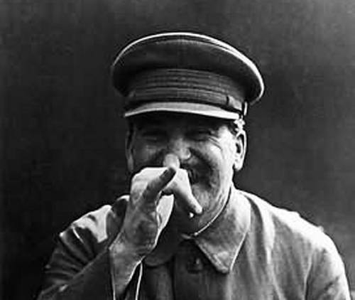 High Quality stalin thumb nose Blank Meme Template