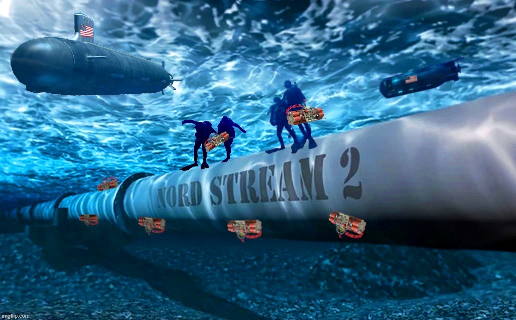 image tagged in nord stream,russia,european union,pipeline,oil,navy seals | made w/ Imgflip meme maker