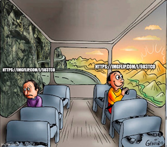 2 Types of #u3tco on imgflip | HTTPS://IMGFLIP.COM/I/6U3TCO; HTTPS://IMGFLIP.COM/I/5U3TCO | image tagged in 2 guy in a bus,two guys on a bus,memes,funny,imgflip,website | made w/ Imgflip meme maker