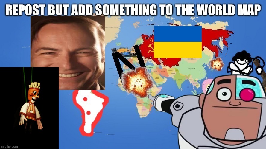 I've conquoured a part of saul's face | made w/ Imgflip meme maker