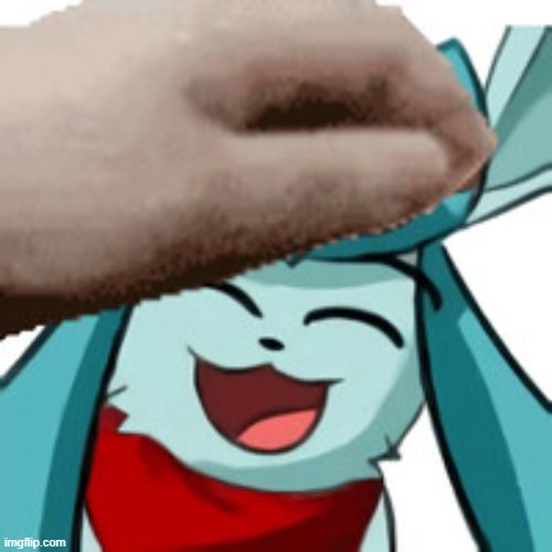 image tagged in glaceon | made w/ Imgflip meme maker