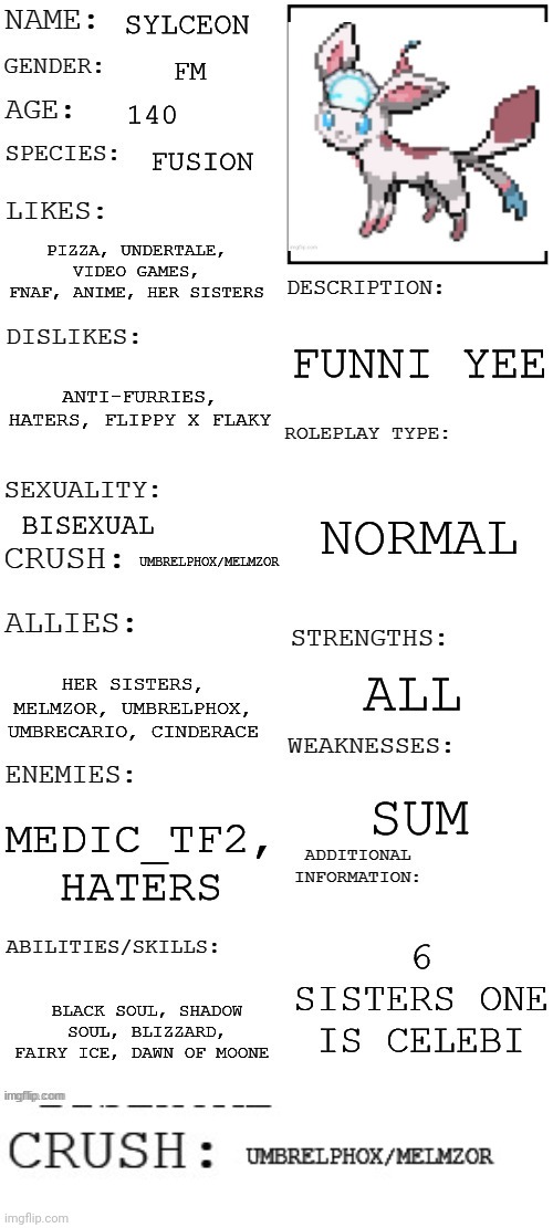 (sylceon: depends) | made w/ Imgflip meme maker