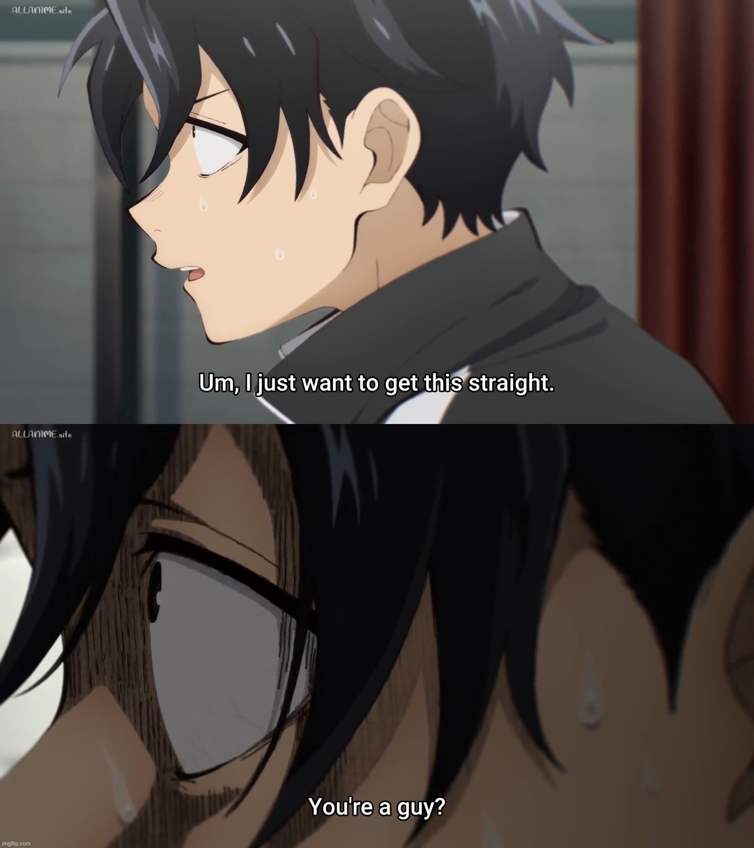 She was a he :sob: | made w/ Imgflip meme maker