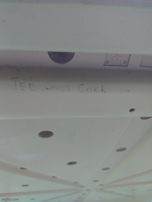 Found this in a golf cart | image tagged in ted loves cock | made w/ Imgflip meme maker