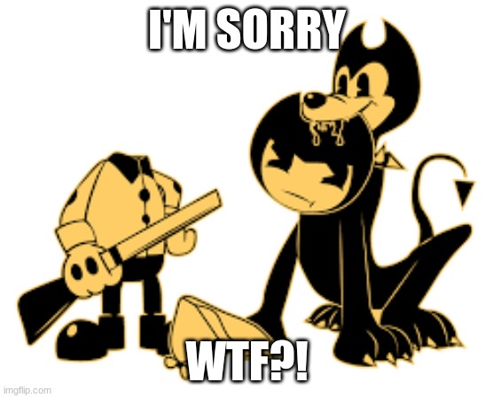 bruh | I'M SORRY; WTF?! | image tagged in why,was,i,born,this,idk | made w/ Imgflip meme maker