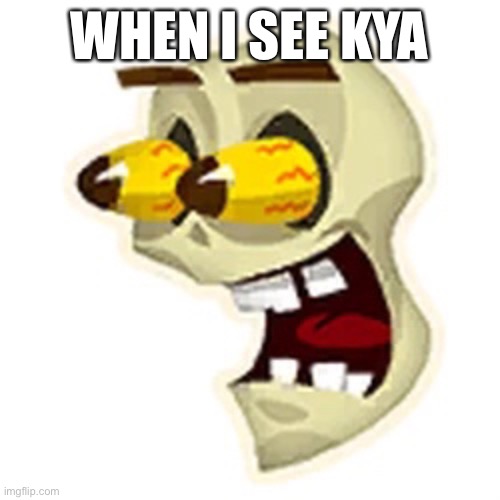 Lol | WHEN I SEE KYA | image tagged in memes | made w/ Imgflip meme maker