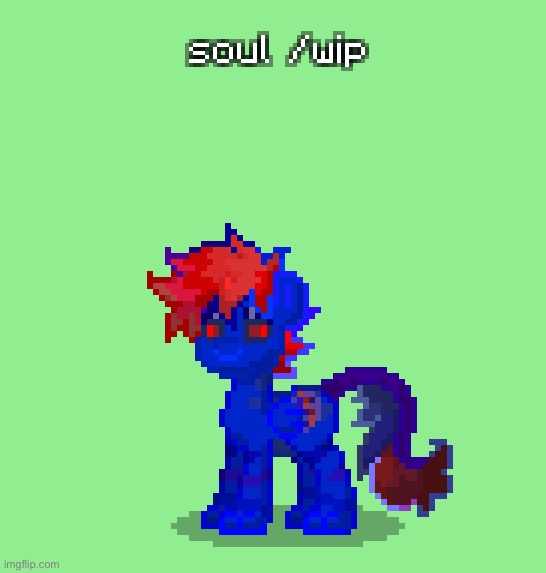 remember that time i made soul in pony town ;skull; | made w/ Imgflip meme maker