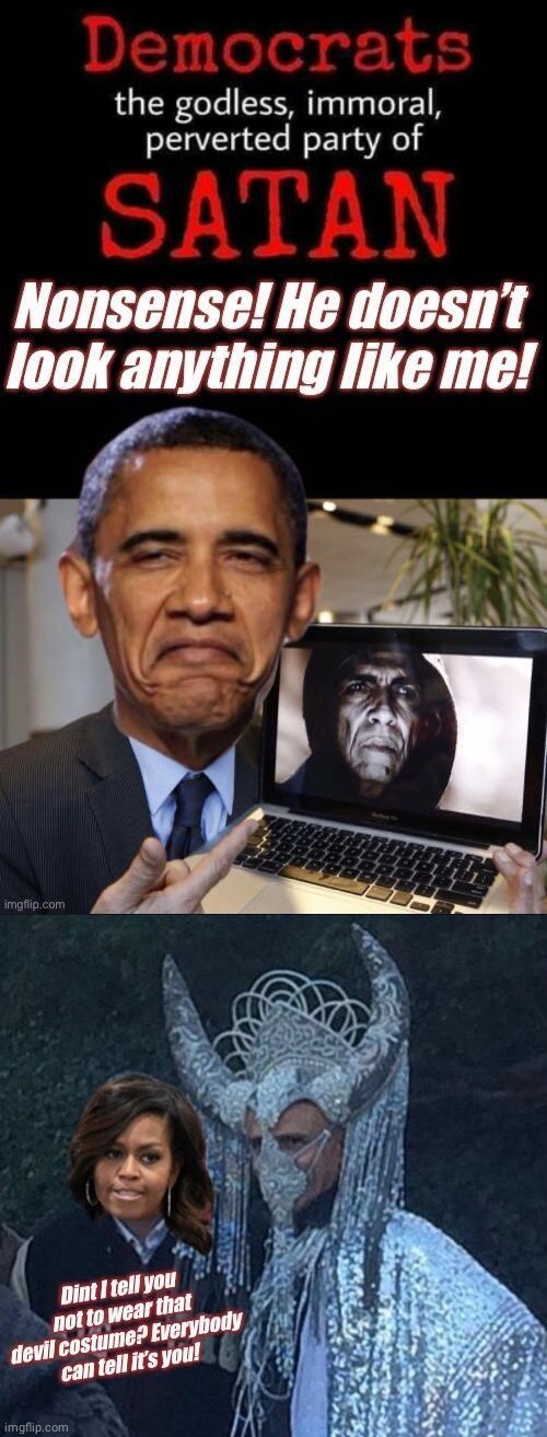 Barry Soetero is Satan | image tagged in barack obama | made w/ Imgflip meme maker