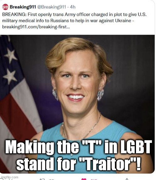 stand for "Traitor"! Making the "T" in LGBT | image tagged in lgbt,clown world,crime | made w/ Imgflip meme maker