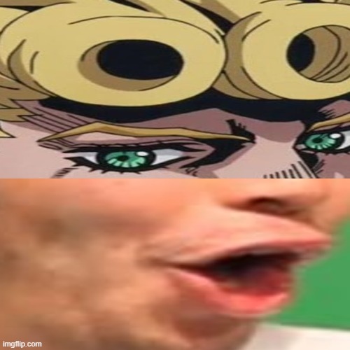 I don't know why i made this | image tagged in jojo's bizarre adventure,pog,anime meme | made w/ Imgflip meme maker