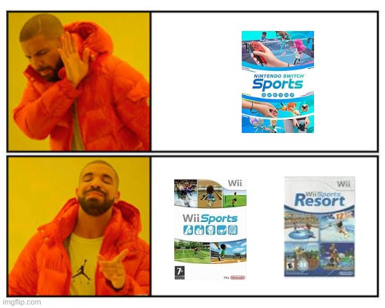 Rip Wii Sports | image tagged in no - yes | made w/ Imgflip meme maker