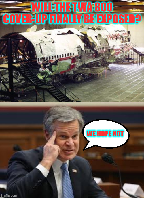 The FBI froze out the National Transportation Board from the investigation. Why? | WILL THE TWA 800 COVER-UP FINALLY BE EXPOSED? WE HOPE NOT | image tagged in fbi roll safe | made w/ Imgflip meme maker