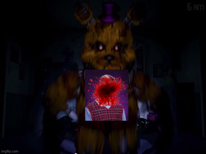 Bite of 87 | image tagged in fredbear,five nights at freddys | made w/ Imgflip meme maker