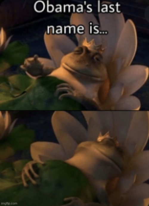 we'll never know | image tagged in obama last name | made w/ Imgflip meme maker