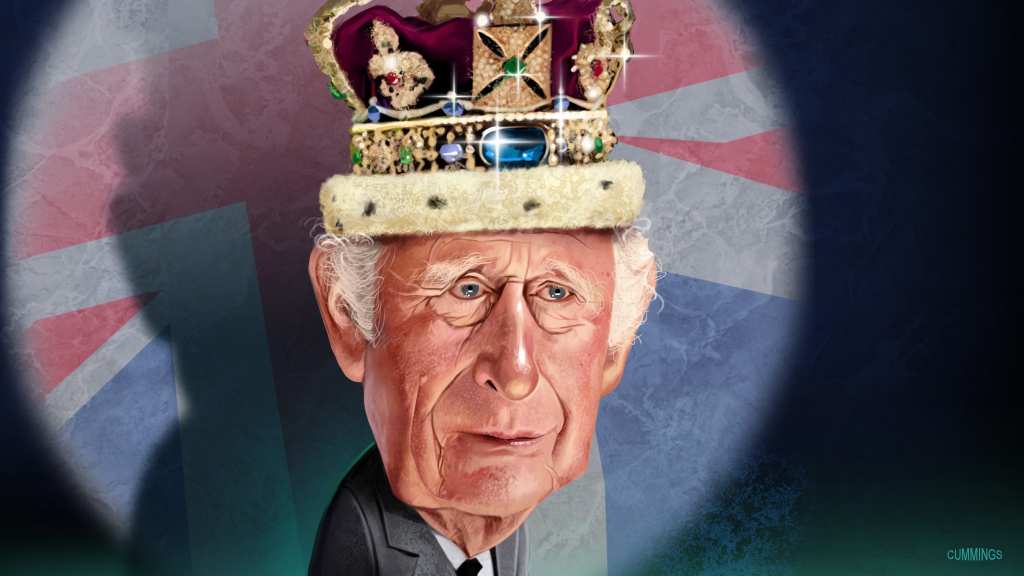King Charles III Blank Meme Template