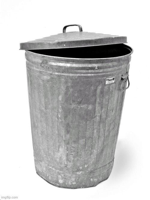 picture of the guy who made this stream | image tagged in trash can | made w/ Imgflip meme maker