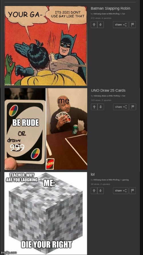 (KSDawg: NO) | made w/ Imgflip meme maker