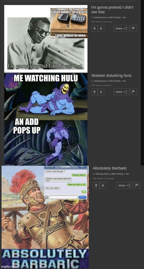 (KSDawg: im ok with these) (you're okay with the horrendous ad spelling mistake?) | made w/ Imgflip meme maker