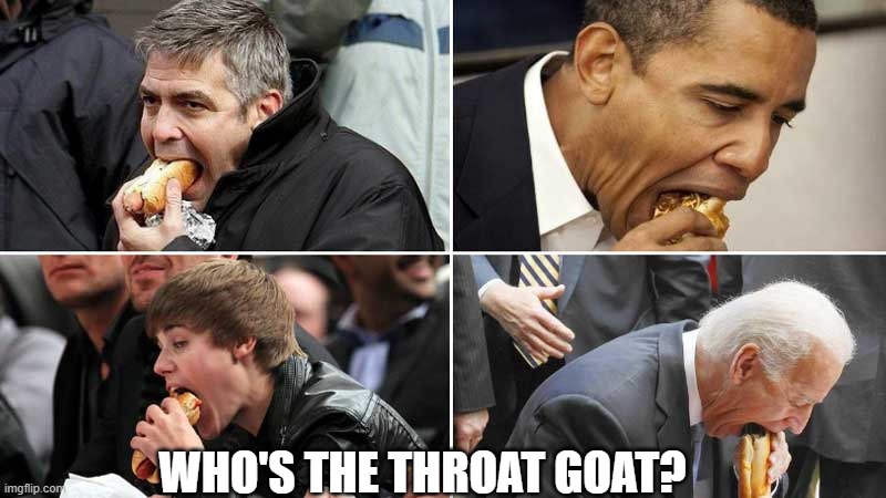 WHO'S THE THROAT GOAT? | made w/ Imgflip meme maker